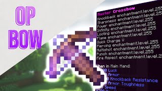 How to get the Most OP Crossbow in Vanilla Minecraft Commands 120 [upl. by Curkell]