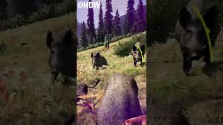 FAR CRY 5  DEADLY BOAR ATTACK [upl. by Egas]