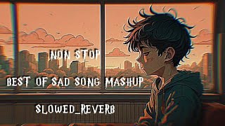 Best Of Sad Song Mashup  Breakup Mashup  Bollywood Song  NonStopSLOWED REVERB [upl. by Alamaj]