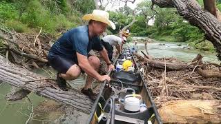 May 8 2023  Portaging the log jam at Son of Ottine [upl. by Asserak489]