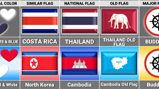 Cambodia vs Thailand  Country Comparison [upl. by Brander]