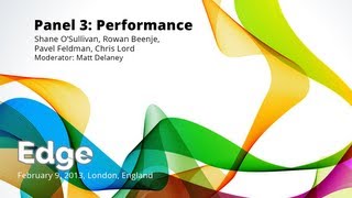 Edge Conference  Panel 3 Performance [upl. by Ebaj]