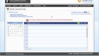 How to Schedule an Exam Using Examity [upl. by Alexa]