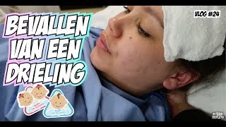 BEVALLEN VAN EEN DRIELING  VLOG 24 ☆ ZWANGER VAN EEN DRIELING [upl. by Theurich]