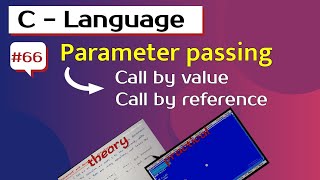 Parameter passing in user defined function  call by value  call by reference [upl. by Vacla46]