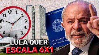 LULA É CONTRA O FIM DA ESCALA 6X1 [upl. by Tammany]