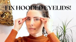 Face Your To Help Fix Hooded Eyelids  Tighten and Firm Eyelids [upl. by Ahsinauq554]