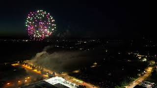 Canada Day Fireworks 2024  Bowmanville Ontario Canada [upl. by Arenat]