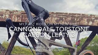 Cannondale Topstone Carbon Lefty 3 2021  First rides [upl. by Able]