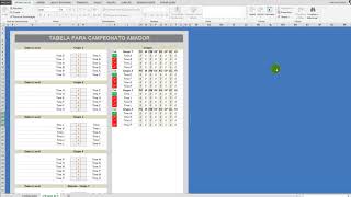 Tabela em Excel para Gerenciar Torneio de Futebol Amador [upl. by Grant]