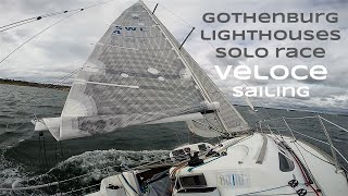 Sun Fast 32i  Veloce Sailing  Gothenburg Lighthouses Solo Race 2020 [upl. by Crean971]