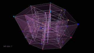 Hypercubes  Measure Polytopes dimensions 4  8 [upl. by Bo718]