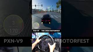 V9 THE CREW MOTORFEST 14 How to use the PXN V9 steering wheel shorts pxn pxnv9 games [upl. by Aikemat693]