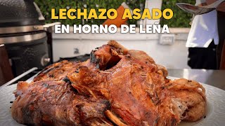 Lechazo Asado en Horno de Leña 🔥  Elcaminodelfuego [upl. by Annahaj123]