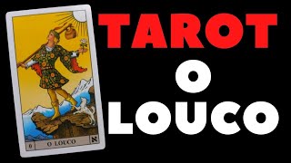 Significado Carta O LOUCO no TARÔ Cartas do Tarot [upl. by Kwapong]