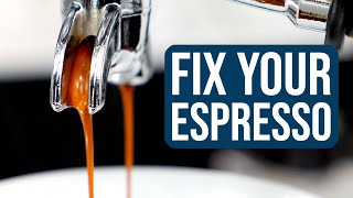 How to Fix Espresso Extractions Timing Taste amp More [upl. by Ennaeed]