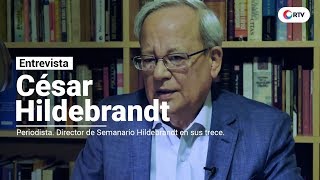 César Hildebrandt “El horizonte en el Perú debería ser el cambio de la Constitución” [upl. by Katalin]