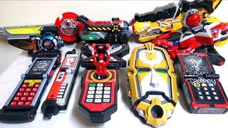 【ヲタファのスーパー戦隊魂 歴代変身アイテム大特集！ 14】ゴーオンジャーからキュウレンジャー！  wotafas SENTAI DX Morpher review 14 [upl. by Vallonia]