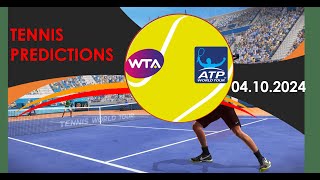 Tennis Predictions TodayATP ShanghaiWTA BeijingTennis Betting TipsTennis Preview [upl. by Brink]