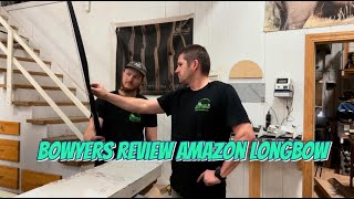 Bowyer Reviews Amazon Longbow [upl. by Haelhsa718]