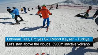 Ottoman Trail at Erciyes Ski Resort KayseriTurkey [upl. by Jacoba]