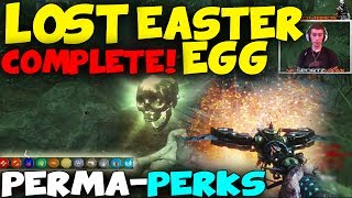 LOST EASTER EGG  quotThe Swanquot  ALL PERMAPERKS amp ORIGINS STAFFS Black Ops 2WaW Zombies [upl. by Kehoe]