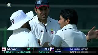 Ranji Trophy 202223 Delhi vs Tamil Nadu Day 2 Match Highlights [upl. by Rayner223]