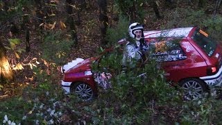 Rallye du Var 2013 Crash glisse HD [upl. by Ynavoj950]