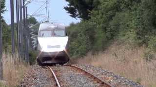 TGV Atl vers voie Brest Paris [upl. by Capps221]