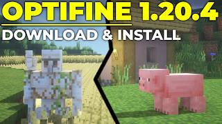 How To Download amp Install Optifine 1204 [upl. by Einuj]