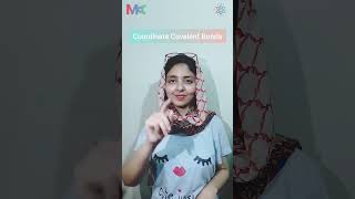 Day 17  Ionic bond Covalent bond and Coordinate covalent bond  30 Day MDCAT Review shorts [upl. by Ammeg341]