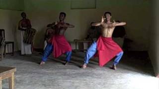 kathakali actor training 2 [upl. by Ettevey]