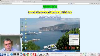 Install Windows XP onto a USB2 Flash Drive [upl. by Henrik]