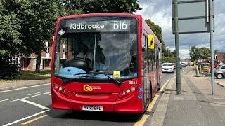 FRV B16 Bexleyheath Bus Garage  Kidbrooke [upl. by Burwell]