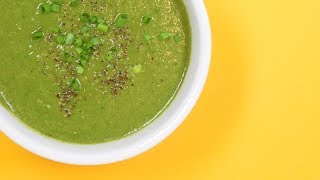 Jersey Fresh Spring Spinach amp Asparagus Soup [upl. by Ataner]