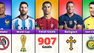 Comparison Ronaldo vs Messi vs Mbappe  The Unexpected Winner Revealed [upl. by Reiners]