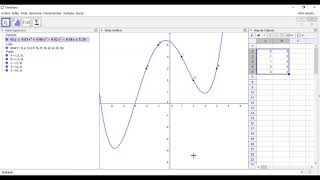 Interpolación con Excel y Geogebra [upl. by Season]