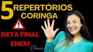 5 REPERTÓRIOSALUSÕES CORINGA PARA QUALQUER TEMA DE REDAÇÃO NO ENEM  ENEM 2023 [upl. by Torr]