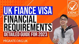 Fiance Visa UK Financial Requirements in 2023 DETAILED GUIDE [upl. by Hoye585]