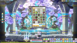 MapleStory GMS Reboot  77k STR Adele Gear Video 50 New Age [upl. by Torie]