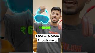 FAKE vs REAL AirPods Max 🎧 Let’s Try 💸 [upl. by Maroney]