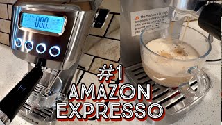 Amazon Reviews  Amzchef Expresso Coffee Machine Review [upl. by Ellebanna]