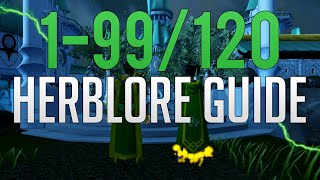 Runescape 3  199120 Herblore guide 2021 [upl. by Sorkin521]