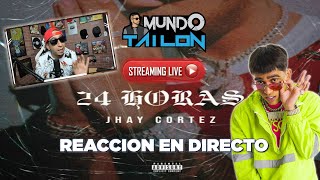 JHAY CORTEZ  24 HORAS 🕊️  TIRAERA PA BRYANT MYERS  REACCION [upl. by Haynor]