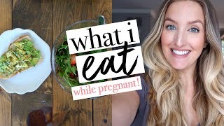 WHAT I EAT  26 WEEKS PREGNANT  Becca Bristow [upl. by Mauro]