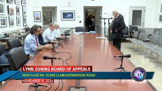 Lynn Zoning Board of Appeals Meeting  November 18 2024 [upl. by Oeak]