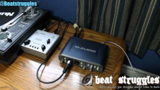 Audio Interface MAudio Fast Track Pro Set Up [upl. by Leidgam]