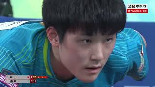 Tomokazu Harimoto vs Shunsuke Togami  FINAL  2024 All Japan Championships [upl. by Tabby]