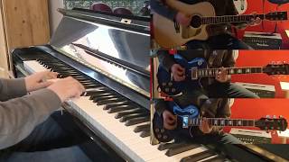 Sum 41  Never There PianoGuitar Cover  Chords [upl. by Ilise696]