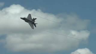 2024 NAS Oceana Airshow US Navy F35C Lightning Demo Part 1 [upl. by Drusie755]